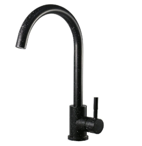 Смеситель Black для кухни , R-излив, арт. K45 Black(_10/10_)