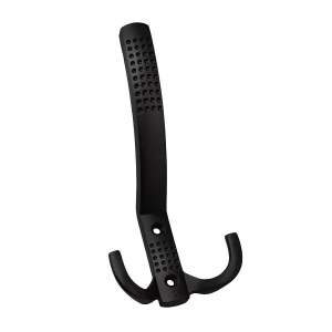 Крючок 04.40.09 "ZY-212А" перф 3-х рож. мат.черный (30/300)