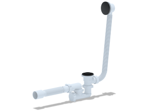 Сифон регулируемый. для ванны, выпуск клик-клак (4)