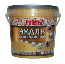 Эмаль декоративная акриловая "Palizh" 0,9кг сусальное золото (6)