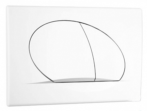 Смывная клавиша ROCA ACTIVE 42B 8901140B0 (два режима слива, механическое, белый)(_1_)