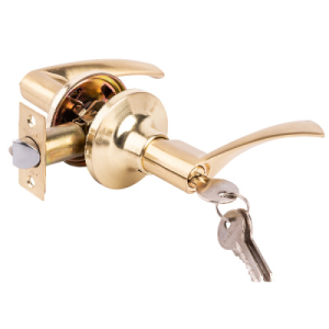 Ручка-защелка MARLOK ЗВ2-01 ключ, SB (матовое золото) (30)