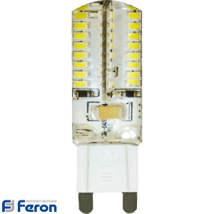 Лампа светодиодная 7Вт 4200К G9 220V Feron(10)