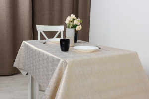 Клеёнка PU Shine, 140 см., 479-1, Золотой песок (20м)