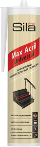 Герметик акрил универ. Sila PRO Max Acril Universal, белый, 290 мл, Россия (12)