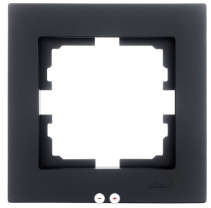 Чёрный бархат рамка 1-ая горизонтальная б/вст 742-4200-146 VESNA  (20)