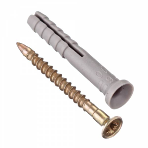 Дюбель-гвоздь 8х80 пот. манжета (полипропилен) (10 шт) - пакет/10