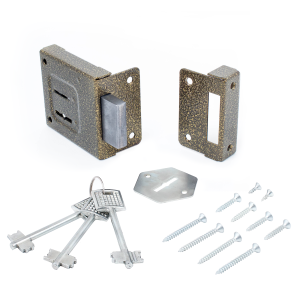 Замок накладной "Птимаш" ЗН4-1, бронза (30)