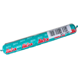 Герметик полиуретановый быстросохнущий Akfix 637FC, 600 мл. Серый (12)