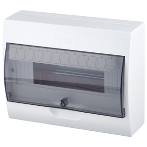 Бокс ОП EASY9 навесн. с прозр. дверью 1ряд 12мод. SchE EZ9E112S2SRU (3)