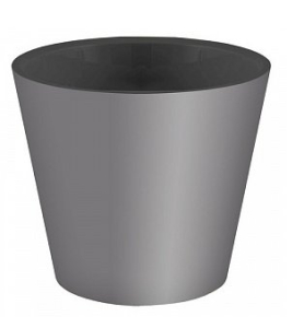 Кашпо "Rosemary" D160мм 1,6л дренаж.вставка Серый (16) 221605435/01