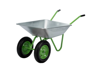 Тачка садовая, 2-х колесная, грузоподъемность 120 кг, объем 65 л// Сибртех (1)