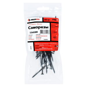 Саморез СГМ 4,2х65 (TWN) (45 шт) - пакет PROFFIX