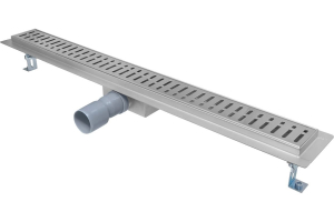 Трап линейный с металлической решеткой MPF D40/50, 750 мм ИС.110397