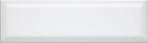 Плитка наст.Аккорд белый грань 8,5*28,5 (0,97 м2 = 40 шт.