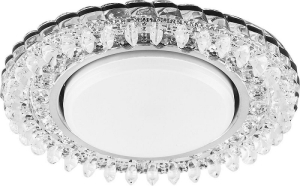 Светильник точечный со светодиодной подсветкой 20LED*2835 SMD 4000K, 15W GX53 (10)