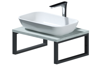 Столешница GRUNGE LOFT 60 Бетон светлый