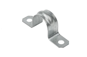 Скоба металлическая двухлапковая d21-22 мм (100 шт) EKF PROxima