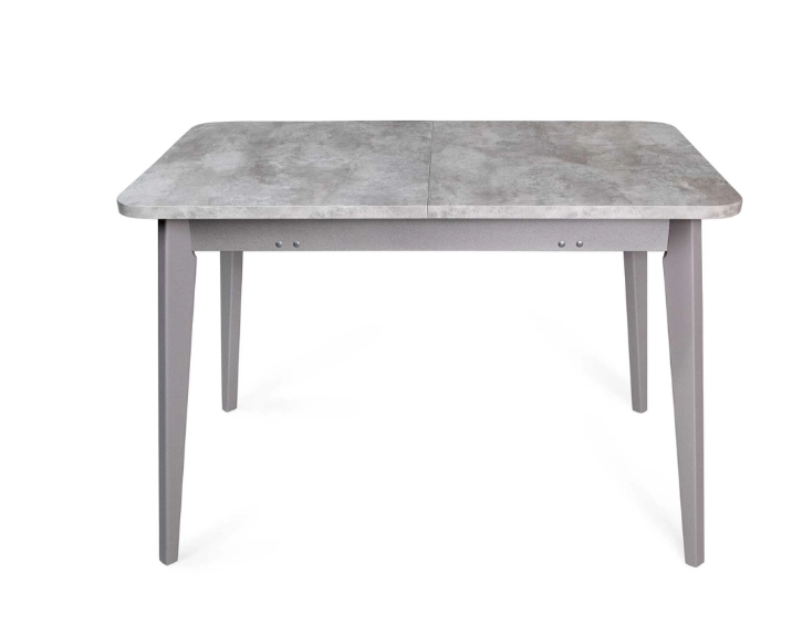 Стол Бриз-2 1100(390)*740 0450 Альпийский шифер, подстолье 4H-3 серый