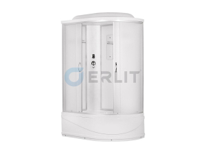 Душевая кабина ERLIT™ ER3512TPL-C3 (1200*800*2150) высокий поддон, левая, белая(__)