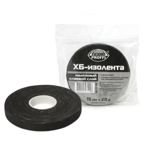 Изолента ХБ 15мм*20м, 180г, AVIORA(90)