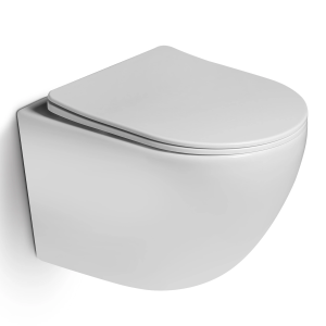 Унитаз подвесной,безободковый, система смыва Tornado SL-5005T (сиденье микролифт)