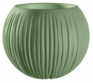 Кашпо "Сфера" (1,7 л.) Цв. Оливковый (Арт. КШ-9525)