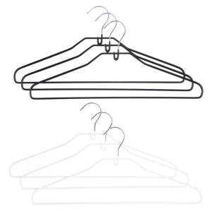 Вешалка металл с ПВХ покрытием 40см (цвет mix), TCH-103, , шт