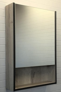 Зеркало-шкаф "Вена-55" дуб дымчатый COMFORTY (1)