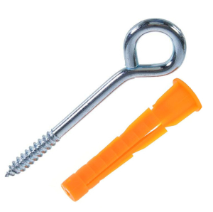 Шуруп-кольцо 6х60 с унив. дюбелем 10х61 (2 шт) - пакет (10)