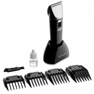 Машинка для стрижки BRAYER, LED-дисплей, 4 насад, турбо, титан. покр, регу. высоты лезвий 3402BR (_1