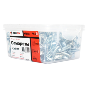 Саморез СММ св 4,2х32 (TWN) (400 шт) - контейнер PROFFIX