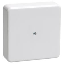 Коробка распаячная открытой установки 100х100х45 IP40 цвет белый (25шт)