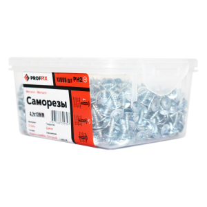 Саморез СММ 4,2х13 (TWN) (1000 шт) - контейнер PROFFIX