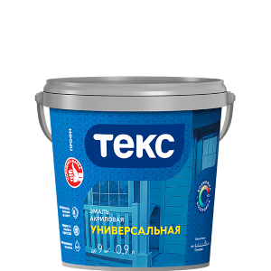 Эмаль универсальная акриловая ПРОФИ А гл 0,9л (18)