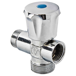 255 VT Вентиль 1/2*3/4*1/2 пробковый для стир.маш.тройной (14)