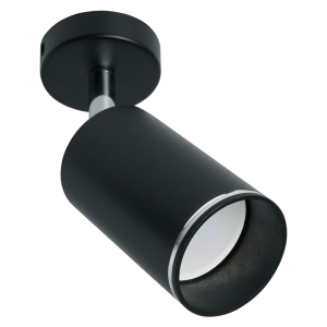 Светильник настенно-потолочный под лампу GU10, черный Feron (_10_)