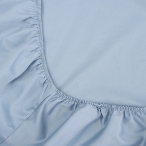 Простыня на резинке SL Home Sea 180*200+30 см , сатин, 100% хлопок