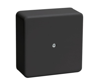 Коробка распаячная ОП 75х75х28 черн. IEK UKO10-075-075-028-K02-E(80)