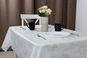 Клеенка "Meiwa" OPA-02 WH 130 см бел.(20м)