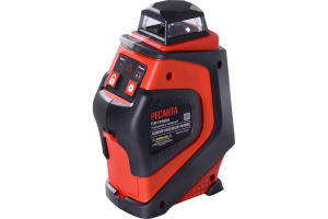 Построитель лазерный Ресанта ПЛ-1Х360А красный. 20 м. ± 0.3 мм/м. 4х1.5B. сумка