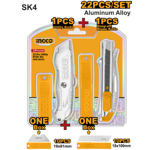 Набор ножей 18мм +19мм INGCO HUK180225 (72)