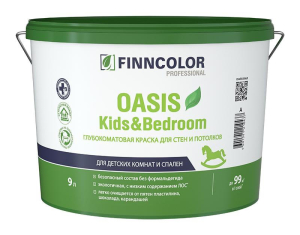 Краска Finncolor Oasis Kids&Bedroom A 9л (1)