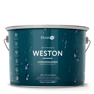 Лак по камню Elcon Weston 9л (1)