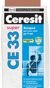 Затирка Ceresit CE 33 2кг Какао (12)