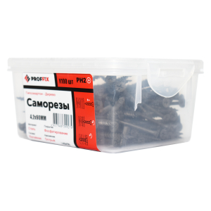Саморез СГД 4,2х90 (TWN) (100 шт) - контейнер PROFFIX
