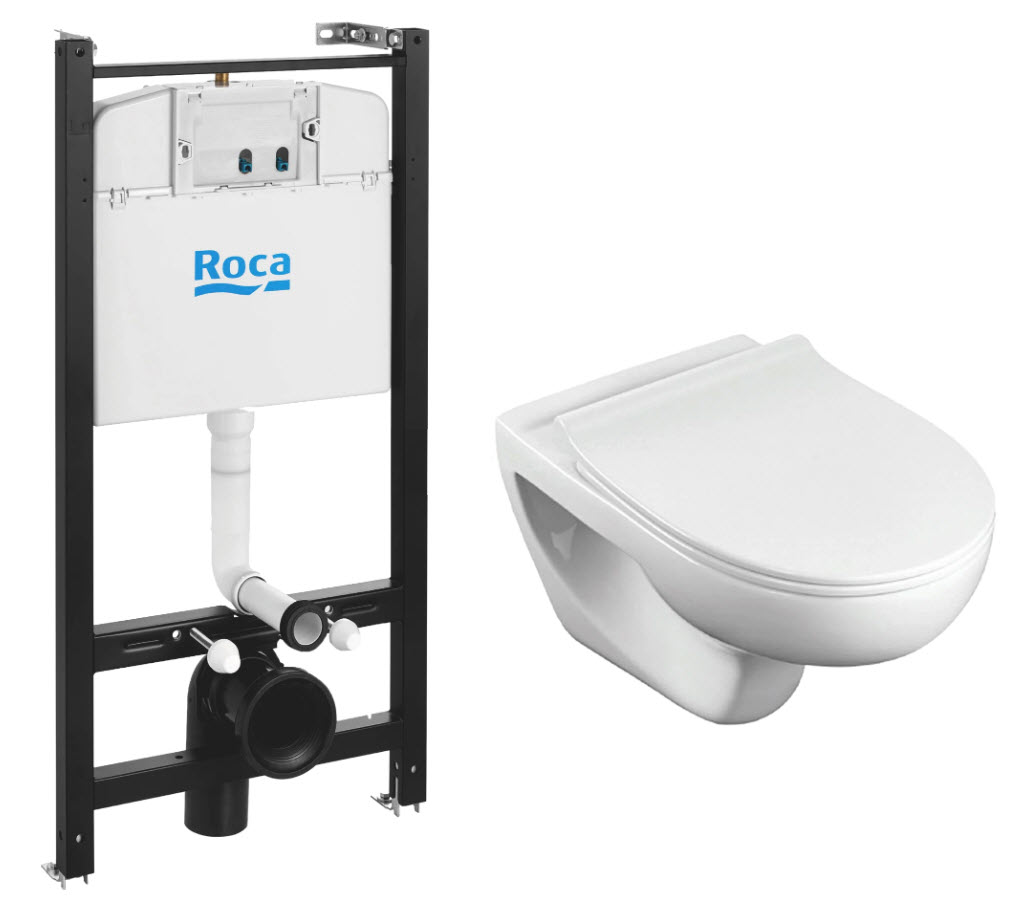 ПЭК VICTORIA подвес.унитаз rimless+инсталляция+сиденье