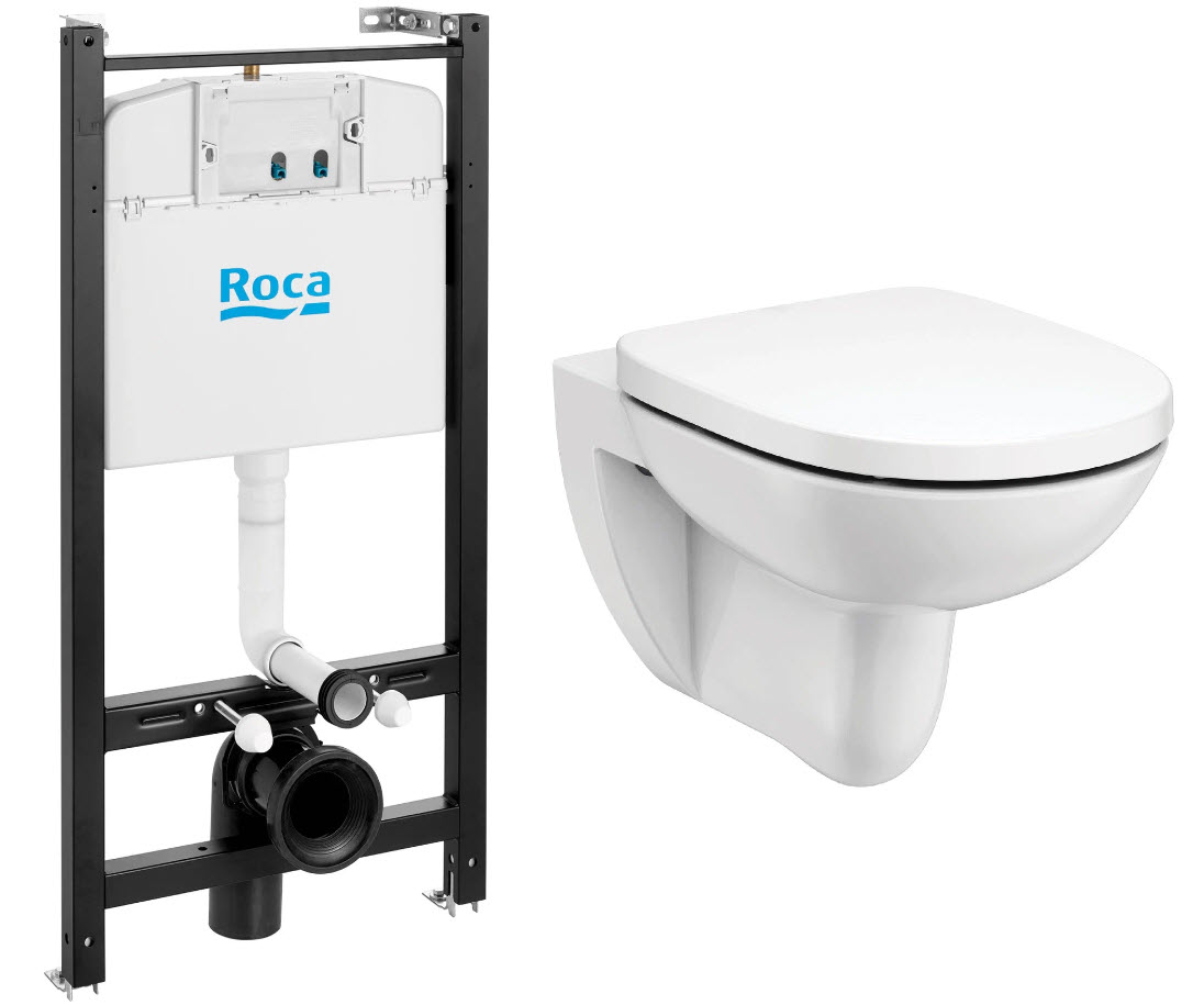 ПЭК DEBBA ROUND подвес.унитаз rimless+инсталляция+сиденье