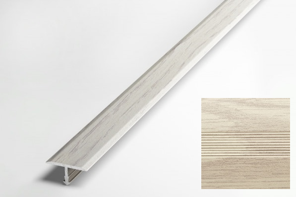 Стык Т-образный 13 мм 0,9 м груша белая (10)