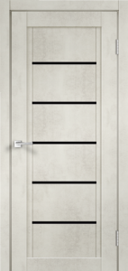 Дверь NEXT 1 Муар снежный Экошпон ПО 600
